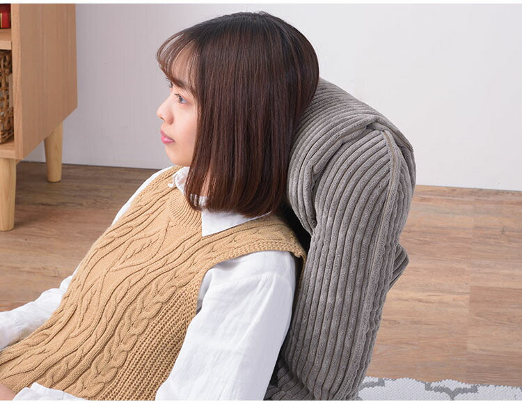 座椅子 座いす 椅子 ローチェア フロアチェア ハイバック リクライニング 42段階リクライニング 頭部リクライニング 4WAY コーデュロイ かわいい おしゃれ 1人暮らし 背もたれ付き(代引不可)