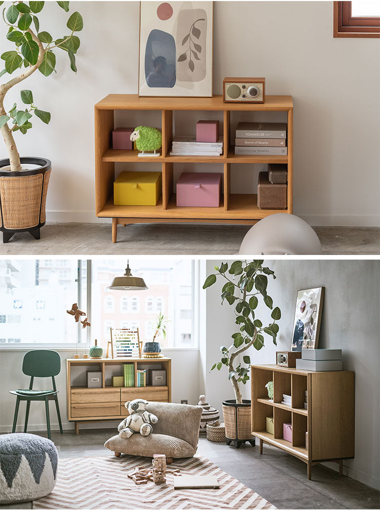 オープンシェルフ 約幅100×奥行34×高さ72cm ブラウン 木製 スチール 組立品 リビング ダイニング ベッドルーム 寝室 インテリア おしゃれ(代引不可)