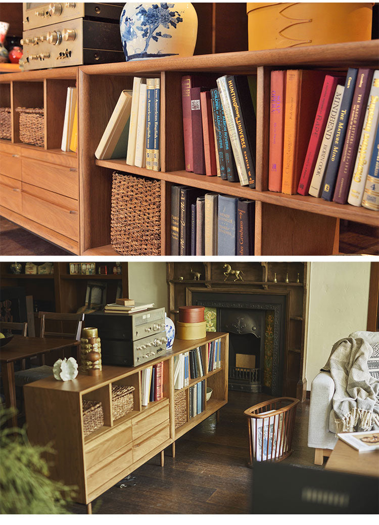 オープンシェルフ 約幅100×奥行34×高さ72cm ブラウン 木製 スチール 組立品 リビング ダイニング ベッドルーム 寝室 インテリア おしゃれ(代引不可)