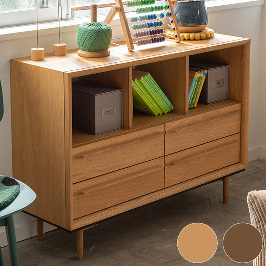 北欧風ローチェスト Timo ティモ 収納 ヴィンテージ 上質 洗練 木目 シンプル ナチュラル ブラウン おしゃれ インテリア シンプル(代引不可)