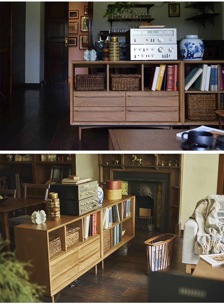 北欧風ローチェスト Timo ティモ 収納 ヴィンテージ 上質 洗練 木目 シンプル ナチュラル ブラウン おしゃれ インテリア シンプル(代引不可)