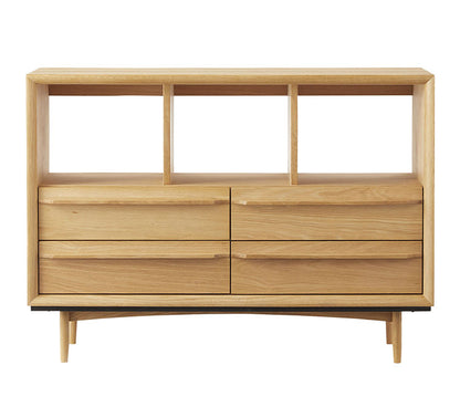 北欧風ローチェスト Timo ティモ 収納 ヴィンテージ 上質 洗練 木目 シンプル ナチュラル ブラウン おしゃれ インテリア シンプル(代引不可)