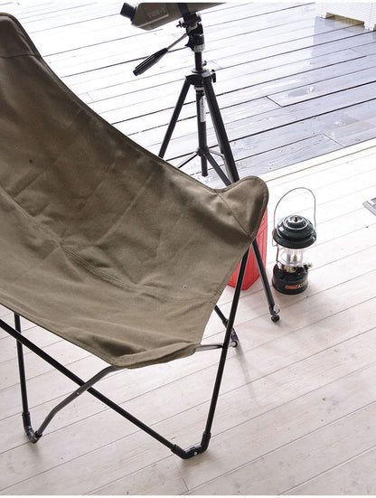 フォールディングチェア アウトドアチェア キャンプ椅子 キャンプチェア 折りたたみチェア 折りたたみ椅子 折り畳みチェア キャンバス 帆布 テラス アウトドア ガーデンチェア(代引不可)