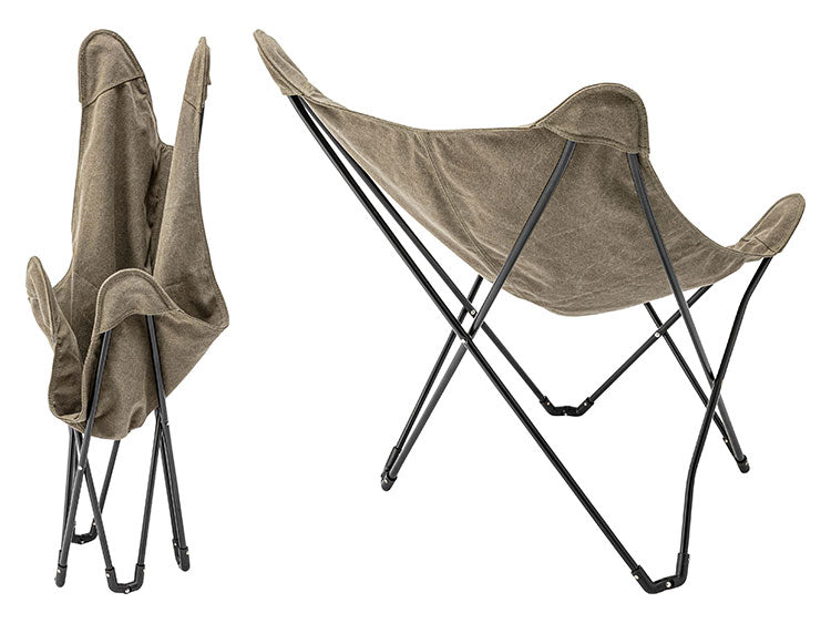 フォールディングチェア アウトドアチェア キャンプ椅子 キャンプチェア 折りたたみチェア 折りたたみ椅子 折り畳みチェア キャンバス 帆布 テラス アウトドア ガーデンチェア(代引不可)