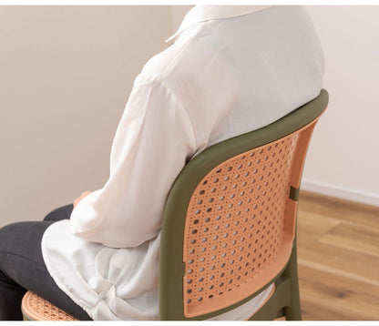 チェア チェア チェアー 椅子 ラタン調 グレイスチェア おしゃれ ガーデン 庭 ポリプロピレン かわいい 北欧 韓国インテリア 積み重ね スタッキング ブラック 黒 インテリア おしゃれ(代引不可)