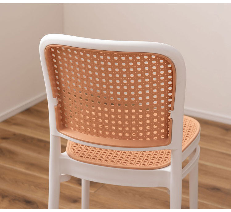 チェア チェア チェアー 椅子 ラタン調 グレイスチェア おしゃれ ガーデン 庭 ポリプロピレン かわいい 北欧 韓国インテリア 積み重ね スタッキング ブラック 黒 インテリア おしゃれ(代引不可)