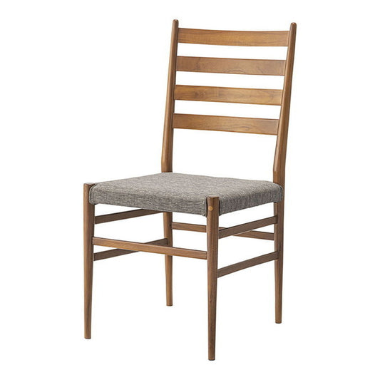 チェア 木製 シンプル 椅子 ダイニングチェア ファブリック 天然木 グレー チェアー いす ダイニング おしゃれ 新生活(代引不可)