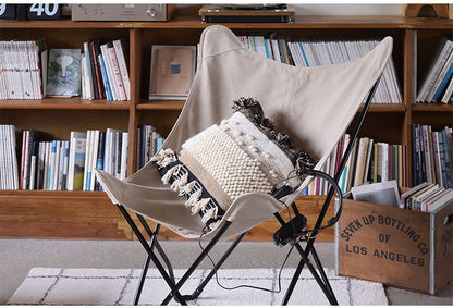 クッション ソファクッション 個性的 45×45 正方形 シンプル コットン グレー お洒落 かわいい おしゃれ 新生活 母の日 インテリア(代引不可)