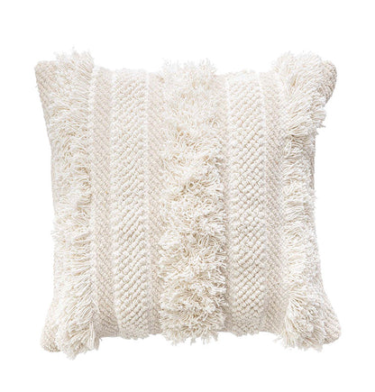 クッション ソファクッション 個性的 45×45 正方形 シンプル コットン グレー お洒落 かわいい おしゃれ 新生活 母の日 インテリア(代引不可)