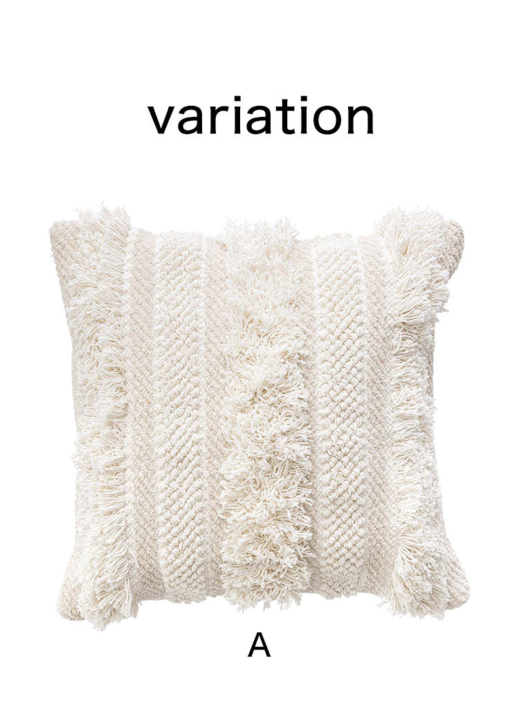 クッション ソファクッション 個性的 45×45 正方形 シンプル コットン グレー お洒落 かわいい おしゃれ 新生活 母の日 インテリア(代引不可)