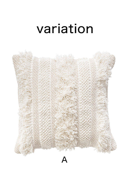 クッション ソファクッション 個性的 45×45 正方形 シンプル コットン グレー お洒落 かわいい おしゃれ 新生活 母の日 インテリア(代引不可)