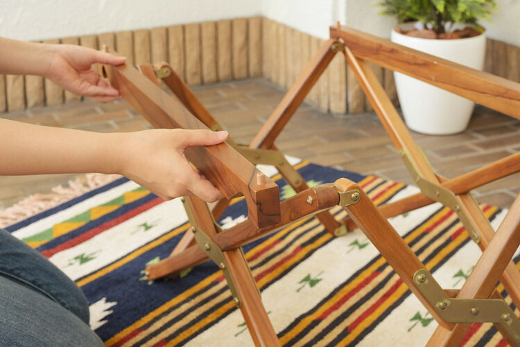 ロールトップテーブル ロールトップ テーブル 机 アウトドアテーブル フォールディングテーブル 折りたたみ アウトドア キャンプ ロータイプ 低い 低め 収納 持ち運び チーク材 本革 天然木 木製(代引不可)