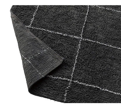 ラグマット ラグ カーペット 洗える 約130×190cm コットン 北欧 フローリング 絨毯 ダイニング キッチン リビング おしゃれ オールシーズン モダン おしゃれ(代引不可)