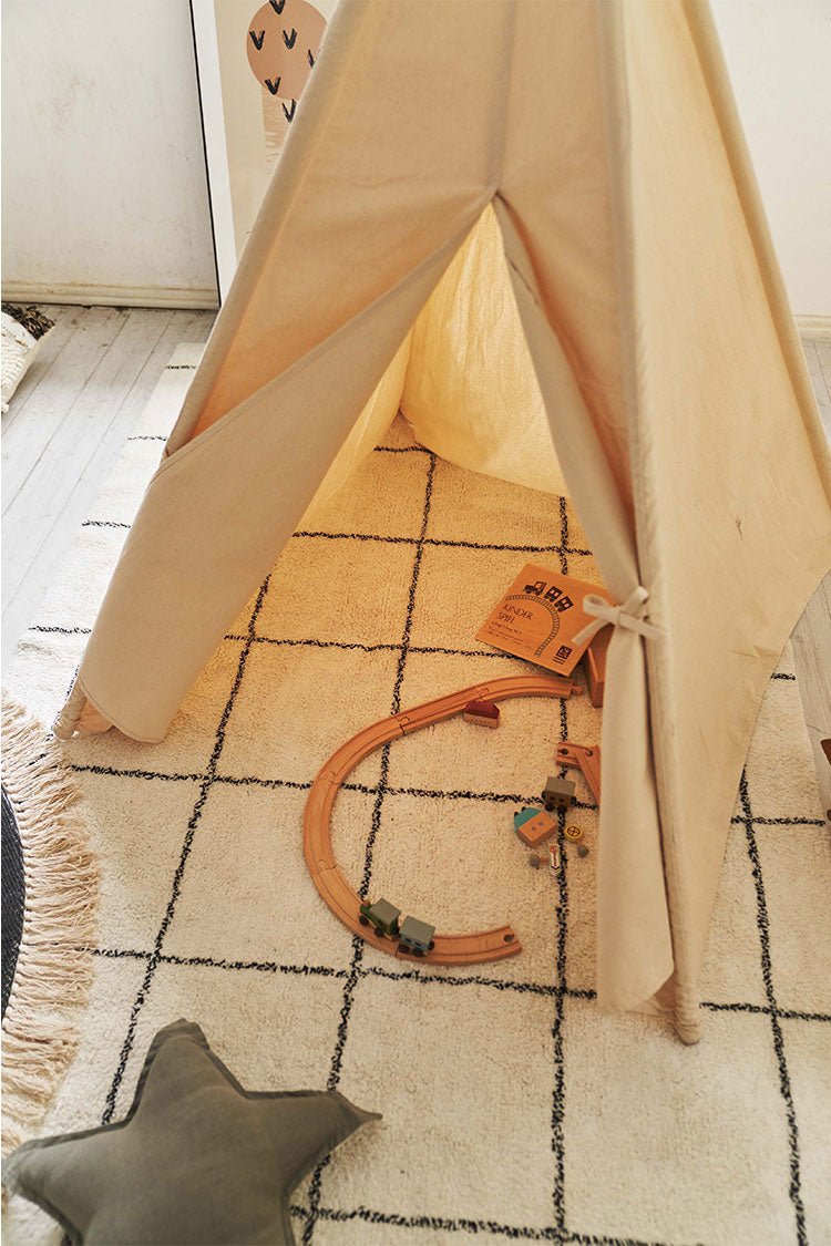 ラグマット ラグ カーペット 洗える 約130×190cm コットン 北欧 フローリング 絨毯 ダイニング キッチン リビング おしゃれ オールシーズン モダン おしゃれ(代引不可)