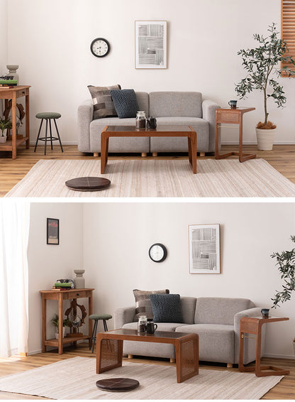 ラグ カーペット 絨毯 長方形 四角 170 230 リビング 寝室 シンプル おしゃれ ベージュ 混色 ストライプ 手織り オールシーズン コットン 綿 ナチュラル 北欧 モダン(代引不可)