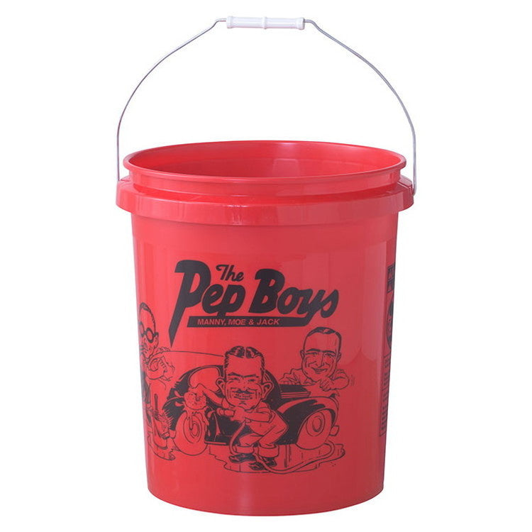 バケツ デザインバケツ ゴミ箱 洗車 鉢 おもちゃ入れ アメリカ製 USA アウトドア おしゃれ 派手 カラフル ポップ アメリカン 鮮やか 個性的(代引不可)