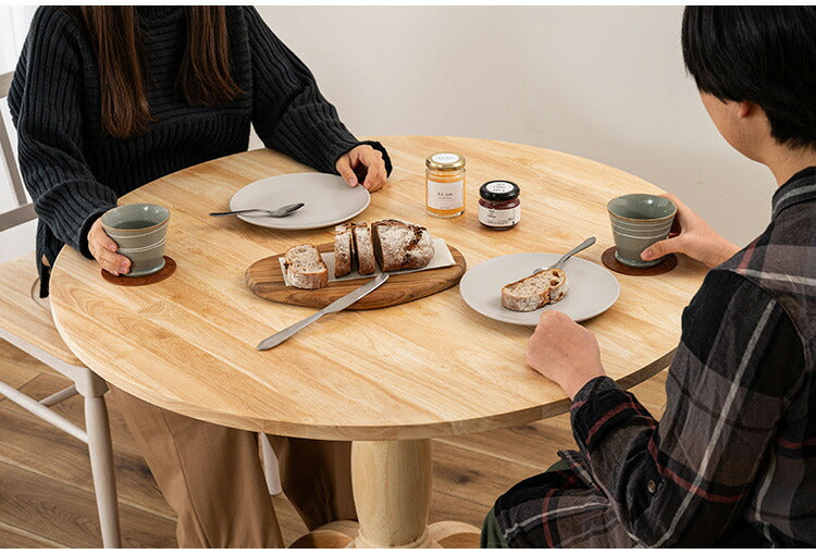 ダイニングテーブル VET-221 東谷 ダイニングテーブル デスク 机 フレンチカントリー カントリー 木製 天然木 おしゃれ スリム ナチュラル カフェ 脚裏クッション付き(代引不可)