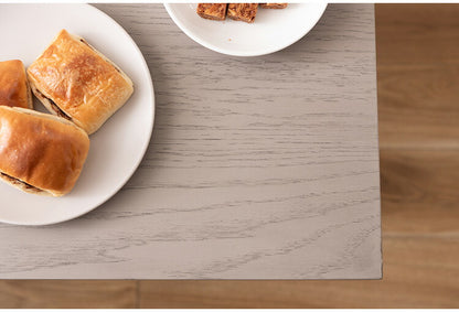 ダイニングテーブル 幅150cm 奥行80cmアンティーク ターンドレッグ アッシュ ラバーウッド 長方形 四角 天然木 木製 ブラウン グレー クラシック シャビーシック 食卓机 おしゃれ 北欧 ダイニング(代引不可)