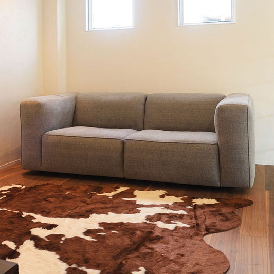 ソファ ソファー 応接室 業務用 飲食 病院 ファブリック ロータイプ モダン シンプル おしゃれ 2人掛け 3人掛け グレー フェザー スクエア ヴィンテージ 北欧 ボリューム 座り心地 リビング(代引不可)