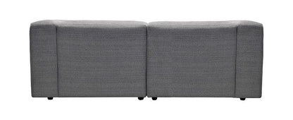 ソファ ソファー 応接室 業務用 飲食 病院 ファブリック ロータイプ モダン シンプル おしゃれ 2人掛け 3人掛け グレー フェザー スクエア ヴィンテージ 北欧 ボリューム 座り心地 リビング(代引不可)