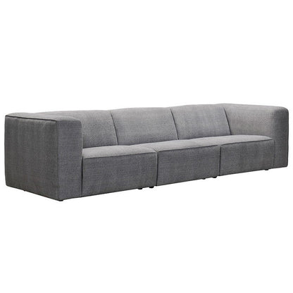 ソファ ソファー 応接室 業務用 飲食 病院 ファブリック ロータイプ モダン シンプル おしゃれ 2人掛け 3人掛け グレー フェザー スクエア ヴィンテージ 北欧 ボリューム 座り心地 リビング(代引不可)