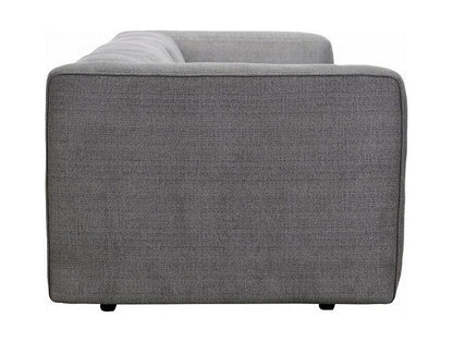 ソファ ソファー 応接室 業務用 飲食 病院 ファブリック ロータイプ モダン シンプル おしゃれ 2人掛け 3人掛け グレー フェザー スクエア ヴィンテージ 北欧 ボリューム 座り心地 リビング(代引不可)