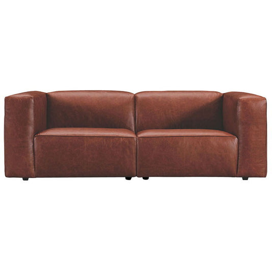 エレファント 2人掛 ソファー ソファ 2人掛け ローソファー レザー 本革 おしゃれ かわいい カフェ風 レトロ ミッドセンチュリー シンプル かっこいい(代引不可)