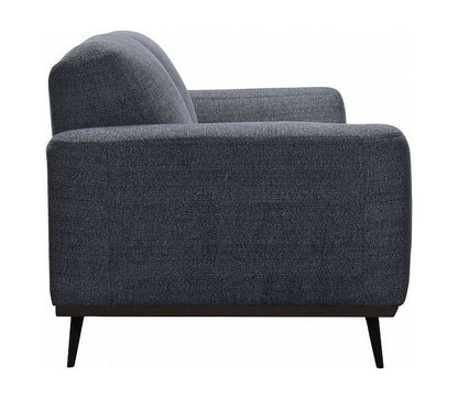 ソファ ボリュームソファ 北欧 2人掛け 3人掛け ワイドラブソファ シンプル モダン ファブリックソファ ヴィンテージ 2.5P ソファー シック リビング 西海岸 グレー(代引不可)