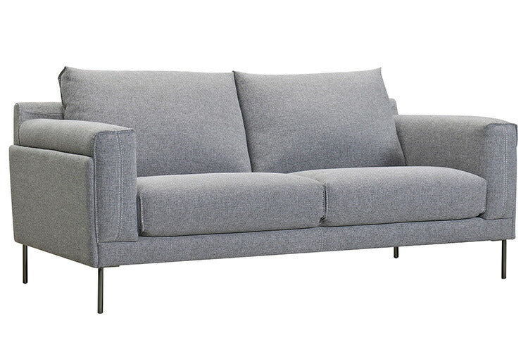 ソファ 幅193cm 2人掛け 3人掛け ソファベッド ダークグレー おしゃれ 北欧 ファブリック 肘置き シンプル モダン 木製フレーム ソファー 一人暮らし 新生活 コンパクト リビング(代引不可)