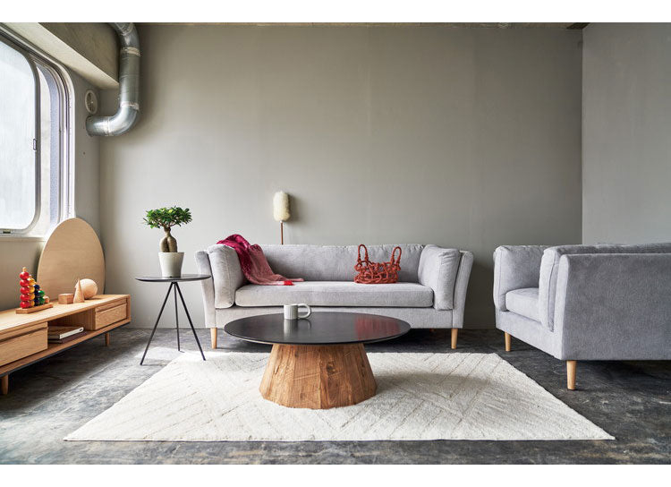 ローテーブル 幅90cm 天然木 古材 センターテーブル リビングテーブル 机 木製 天然木 丸い 丸型 円形 おしゃれ 北欧 ヴィンテージ ビンテージ モダン ブラック 黒 ブラウン(代引不可)