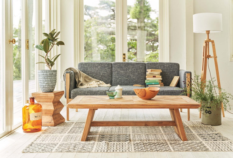 テーブル リビングテーブル ローテーブル センターテーブル 幅130cm 古材 パイン古材 天然木 ナチュラル おしゃれ シンプル(代引不可)