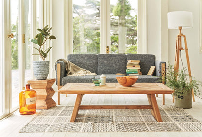 テーブル リビングテーブル ローテーブル センターテーブル 幅130cm 古材 パイン古材 天然木 ナチュラル おしゃれ シンプル(代引不可)