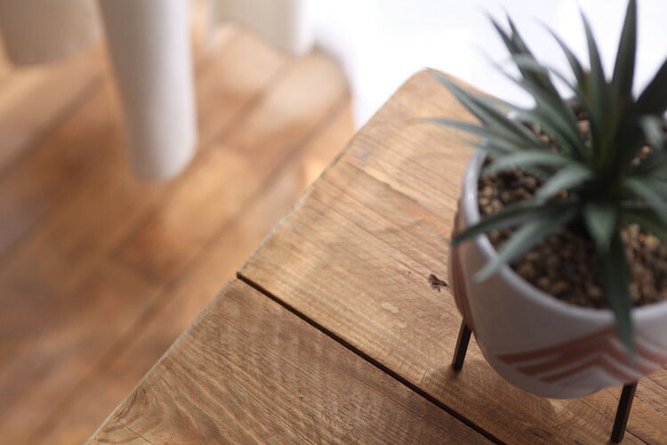 ベンチ 椅子 長椅子 チェア 木製 天然木 パイン材 古材 アンティーク シンプル レトロ アームレス 背もたれなし 幅110cm おしゃれ 重厚感(代引不可)