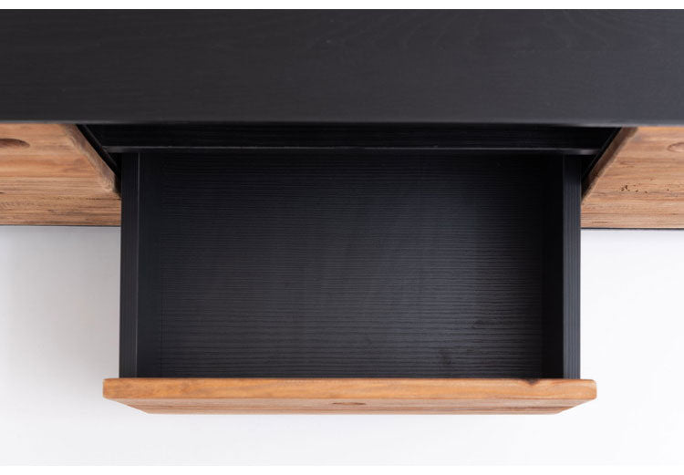 ローボード ローボード ボード ヴィンテージ インダストリアル 収納 収納付き 大容量 コード穴 コンセント穴付き 天然木 木製 テレビ台 TV台 テレビボード TVボード AVボード ロータイプ おしゃれ(代引不可)