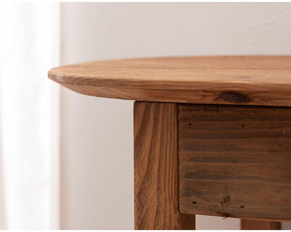 コンソール 幅95cm 天然木 収納 インテリア 北欧 かわいい おしゃれ 引き出し 組立 リビング ダイニング テーブル デスク スリム コンパクト 省スペース(代引不可)