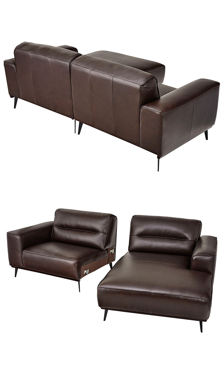 マグナ 本革 ソファ ソファー カウチソファ ローソファー コーナー 2人掛け L字 カウチソファー コーナーソファ おしゃれ シンプル モダン レザー ローソファ リビング(代引不可)