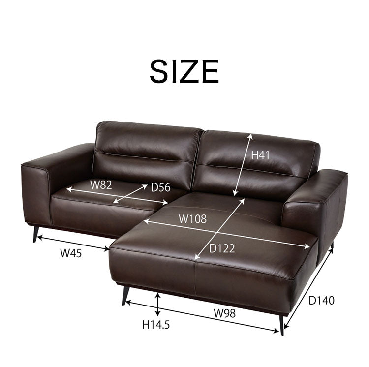 マグナ 本革 ソファ ソファー カウチソファ ローソファー コーナー 2人掛け L字 カウチソファー コーナーソファ おしゃれ シンプル モダン レザー ローソファ リビング(代引不可)