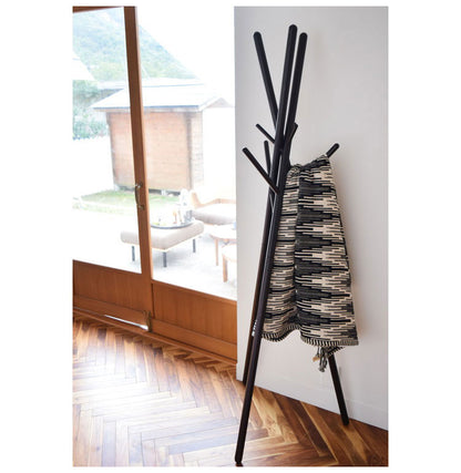 ハンガーラック 高さ174cm WIS-551 東谷 コートハンガー ポールハンガー ハンガー 帽子ハンガー かばん掛け 洋服収納 天然木 リビング ディスプレイ 店舗 ブティック(代引不可)