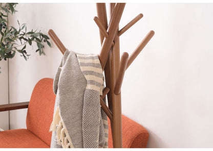 ハンガーラック 高さ174cm WIS-551 東谷 コートハンガー ポールハンガー ハンガー 帽子ハンガー かばん掛け 洋服収納 天然木 リビング ディスプレイ 店舗 ブティック(代引不可)