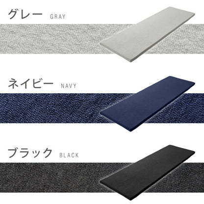 ごろ寝マット 折りたたみ 高反発 3つ折り 長座布団 カバー付き 洗える 60×180cm 60×150cm 体圧分散  消臭 竹炭入り 軽量 コンパクト 来客 車中泊 キャンプ ヨガマット ストレッチ ごろ寝布団 お昼寝マット 敷布団 防災