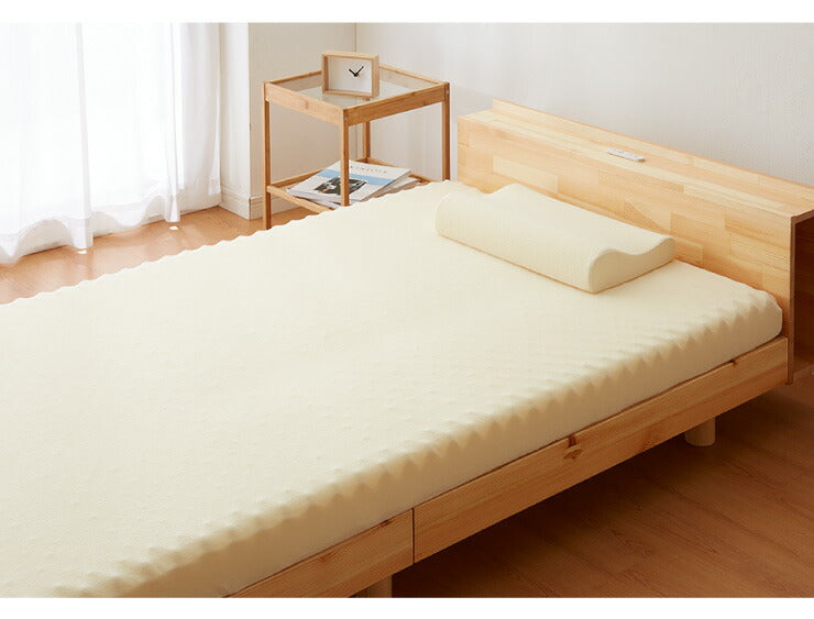 高反発マットレス シングル プロファイル 洗える カバー 収納バンド付き 厚さ10cm 190N ウレタン 腰痛 マット ゴムバンド 硬め