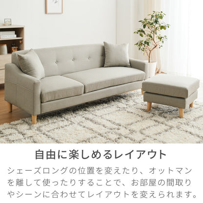 ソファ ソファー コーナー カウチソファ コーナーソファ L字 3人掛け 三人掛け ローソファー おしゃれ 北欧 カフェ かわいい 家具 レトロ モダン シンプル リビング 2.5人 3P