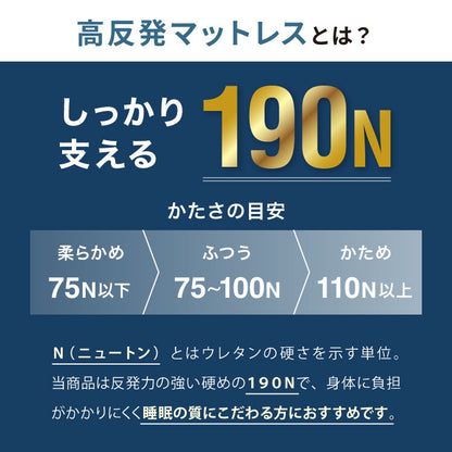 マットレス 折りたたみ 高反発 竹炭入り セミダブル 3Dセル 3つ折り 厚さ10cm 190N 25D 復元率99% ロール梱包 抗菌 防臭 リバーシブル 洗える ウォッシャブル ニット メッシュ ごろ寝 敷布団 グレー【送料無料】