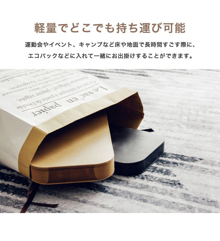 スツール 折りたたみ ペーパースツール 紙製 高さ42cm 耐荷重300kg 工具不要 組み立て簡単 撥水加工 PUクッション付き 隙間収納 丸形 シンプル モダン ユニーク 来客用 旅行 おしゃれ コンパクト オットマン サイドテーブル