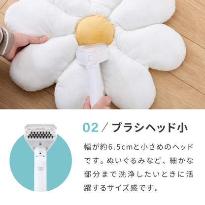 simplus カーペットクリーナー ノズル4種付き 丸ごと水洗い カーペット洗浄 車用 クリーナー 水洗い掃除機 掃除 染み抜きカーペット洗浄機 SP-CC01 シンプラス 【メーカー1年保証】