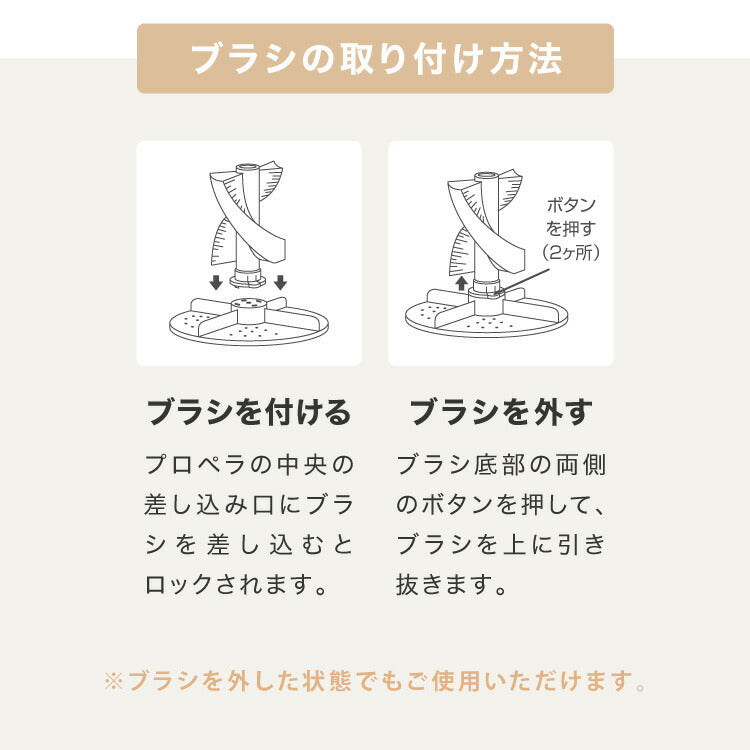 【ブラシ単品】バケツ洗濯機 ブラシ単品 洗濯機用ブラシ ホワイト バケツウォッシャー 上履き 靴 洗濯 simplus シンプラス SP-BKWMR01【メーカー1年保証】