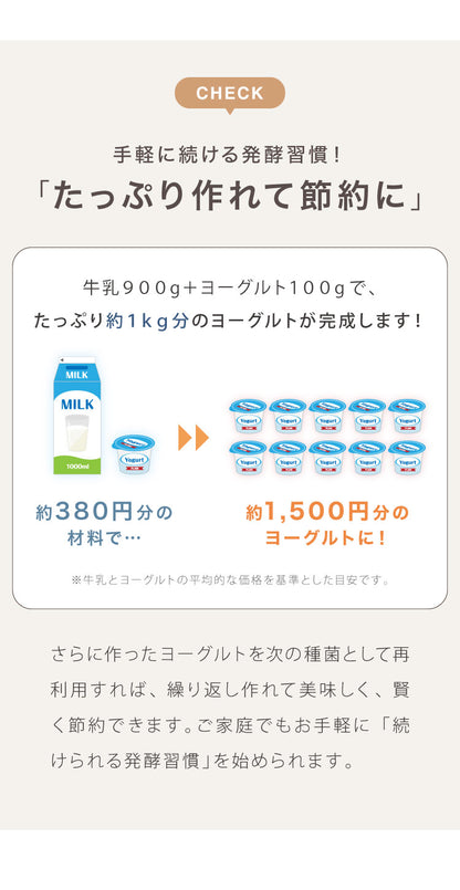 ヨーグルトメーカー 専用容器 替え 追加用 予備 1L 耐熱 耐冷 作り分け 蓋付き SP-YG01対応 交換用 洗い替え 作り置き