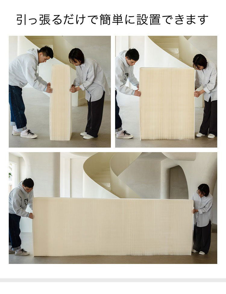 ペーパーシェルフ 折りたたみ H90×D38×W300cm 伸縮式 紙製 ハニカム構造 耐荷重50kg 撥水加工 クラフト紙 ナチュラル ブラック ホワイト レッド おしゃれ 北欧 モダン 陳列台 展示台 飾り棚(代引不可)
