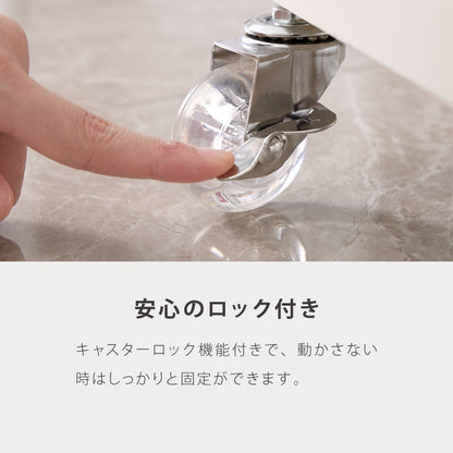 ALNOA アルノア 天板付き回転ワゴン 5段 キャスター付き ワゴン 回転 回転式 ファイルワゴン キッチンワゴン サイドテーブル スリム ドロワー ファイルラック すき間収納 隙間収納 おしゃれ