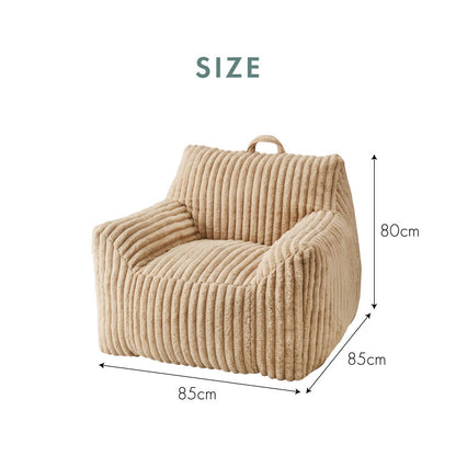 【5%OFF】【roomnhome×リコメン堂】ふわふわ 肘付き ローソファ フロアソファ 1人掛けソファ ポケット付き 選べる2サイズ 大人用 子供用 クッション ソファクッション クッションソファ 韓国 インテリア【送料無料】